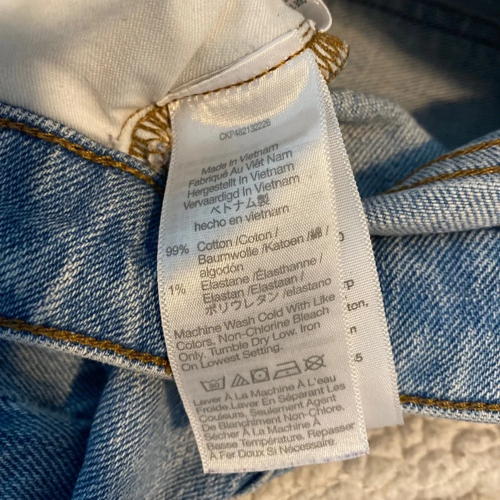 Madewell The Curvy Perfect Vintage Wide-Leg Crop Jean Altoona Wash Size 28 - Picture 7 of 9